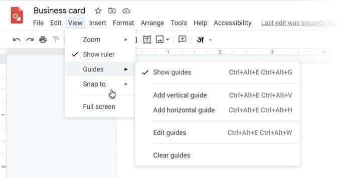 Cara Membuat Kad Perniagaan di Google Drive