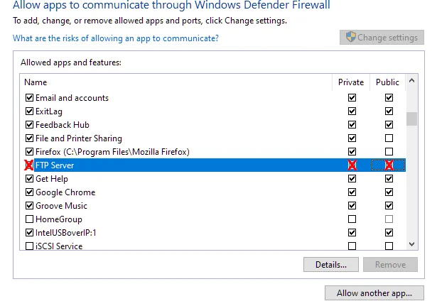 Cum să configurați stocarea privată în cloud utilizând un site FTP Windows 10
