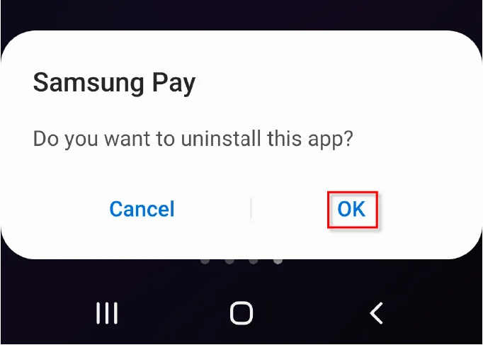 วิธีปิดการใช้งาน Samsung Pay บน Android