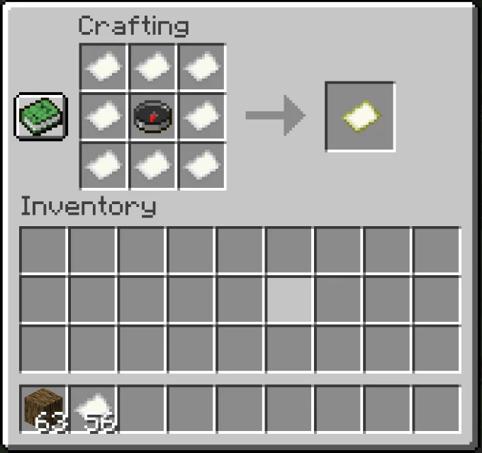 Comment faire une carte dans Minecraft