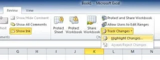 Cara Menjejaki Perubahan dalam Excel