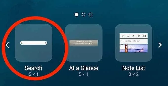 Widget Bar Carian Google Tiada?  Bagaimana untuk memulihkannya pada Android