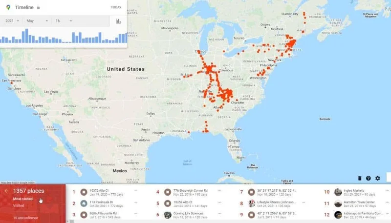 Sejarah Lokasi Peta Google: 5 Perkara Berguna yang Boleh Anda Lakukan Dengannya