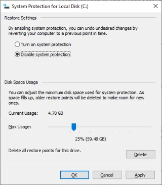 15 moduri de a elibera spațiu pe disc în Windows 10