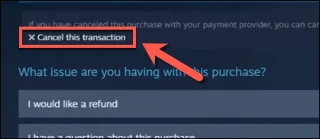 Comment réparer une erreur Steam "Transaction en attente"