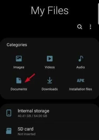Cum să transferați fișiere din stocarea Android pe un card SD intern