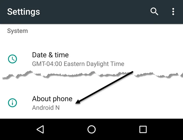 Cara Mengemas kini OTA Peranti Nexus kepada Android N (7.0) Beta