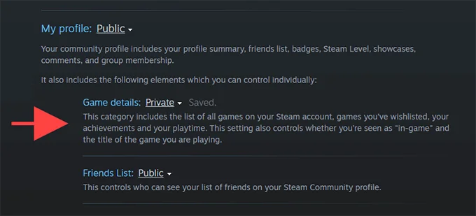 Comment masquer des jeux sur Steam