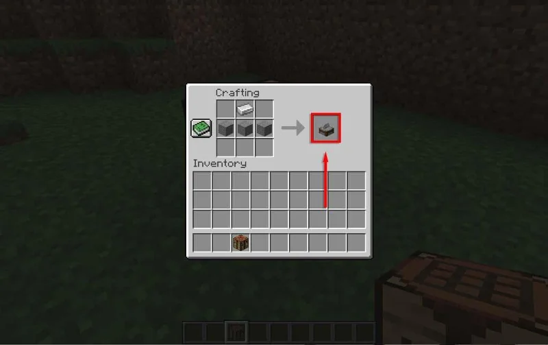Comment faire un tailleur de pierre dans Minecraft