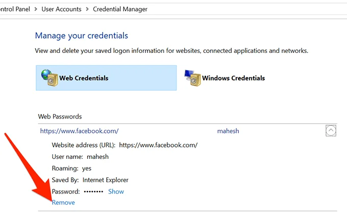 Cum să găsiți parole ascunse și salvate în Windows