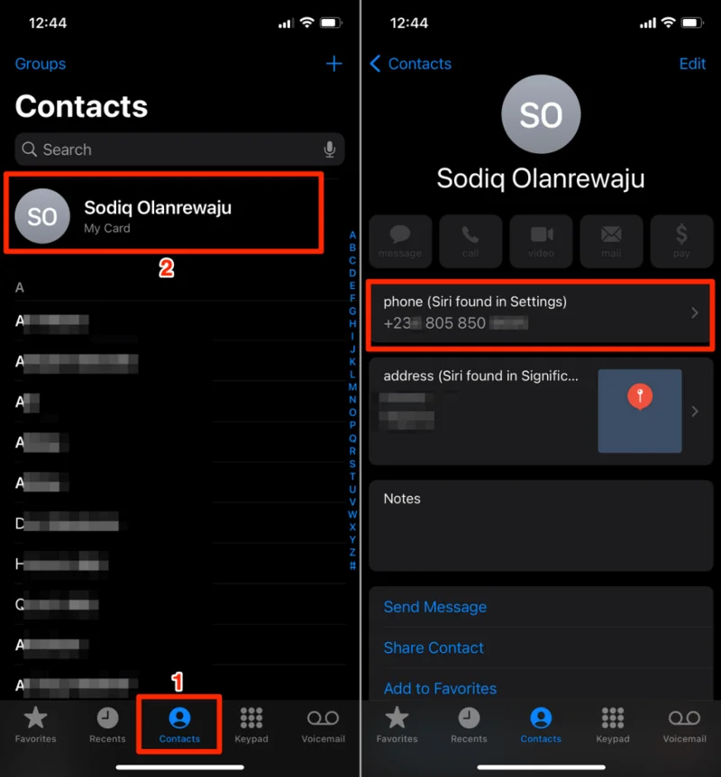 Cara Mencari Nombor Telefon Anda pada iPhone dan Android