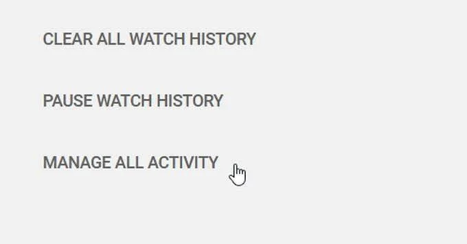 Cara Memadamkan Sejarah dan Aktiviti Carian YouTube