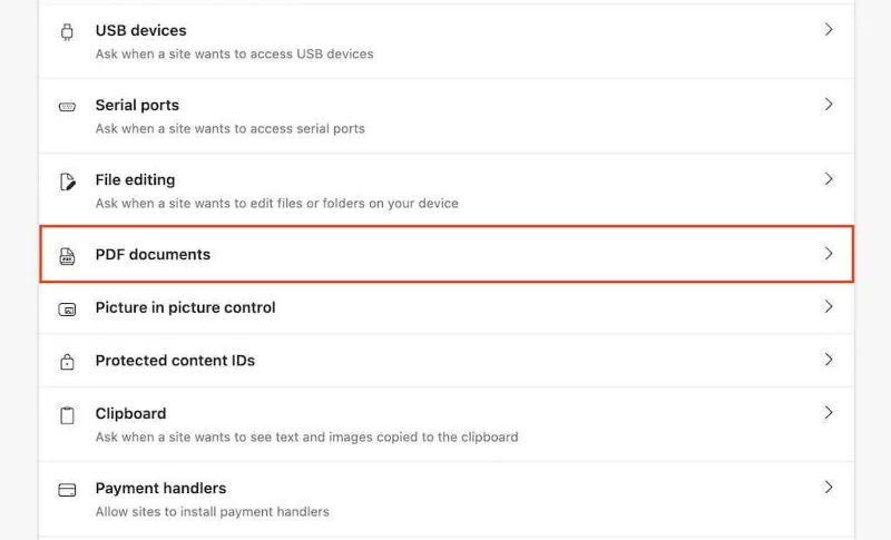Dezactivați Vizualizatorul PDF încorporat implicit în Chrome, Firefox, Edge, Safari