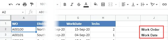 Cum să utilizați VLOOKUP în Foi de calcul Google