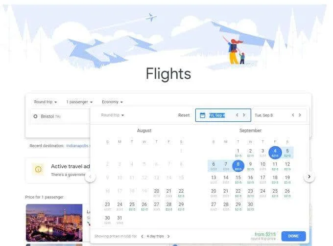 Cum să utilizați Google Flights