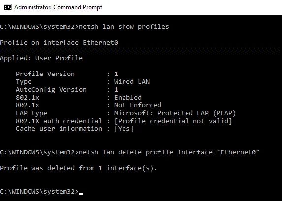 Impossible de supprimer l'adaptateur réseau dans Windows 10&nbsp;?