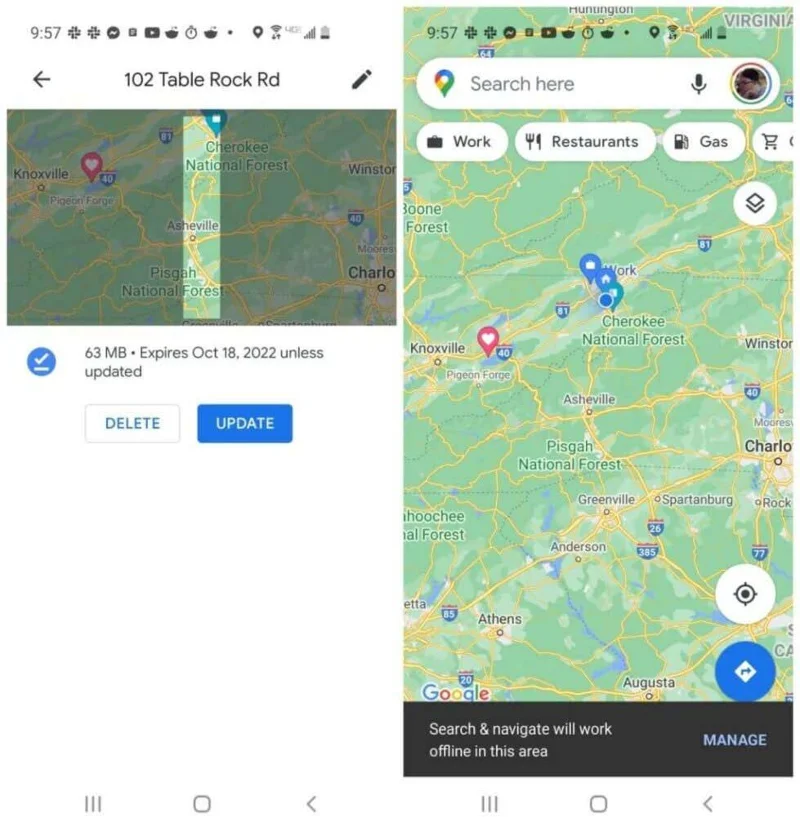 Cara Muat Turun Peta pada Peta Google untuk Paparan Luar Talian