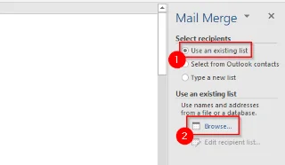 So verwenden Sie den Seriendruck in Word zum Erstellen von Briefen, Etiketten und Umschlägen