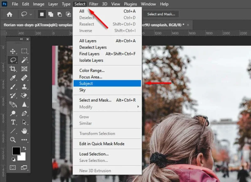 Cum să schimbați fundalul într-o imagine folosind Photoshop