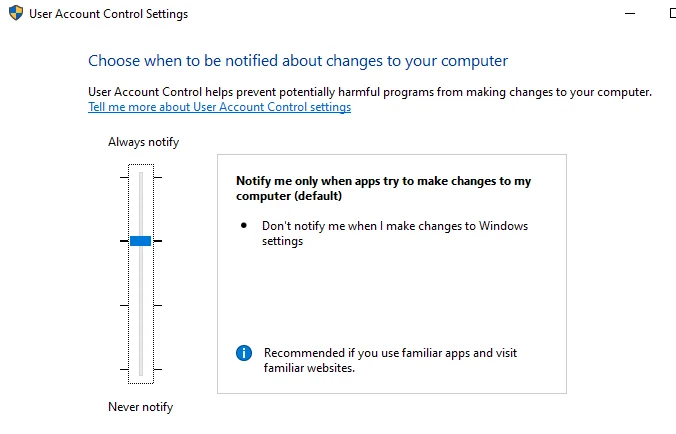 Ce este UAC în Windows 10 și cum se dezactivează