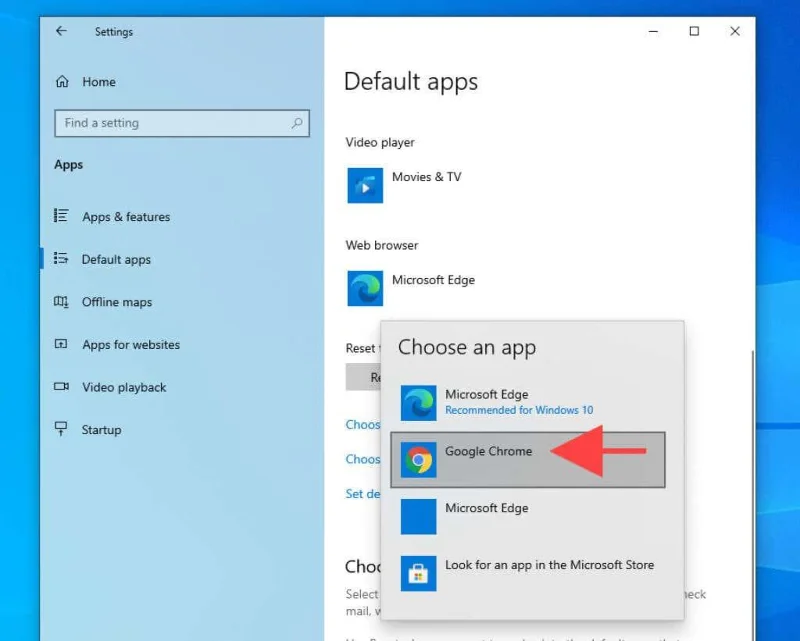 Cum se schimbă browserul web implicit în Windows 11/10