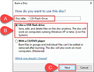 Cum să inscripționați CD-uri, DVD-uri și discuri Blu-ray în Windows 11/10