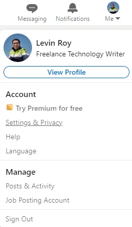 Cum să vă ștergeți contul LinkedIn