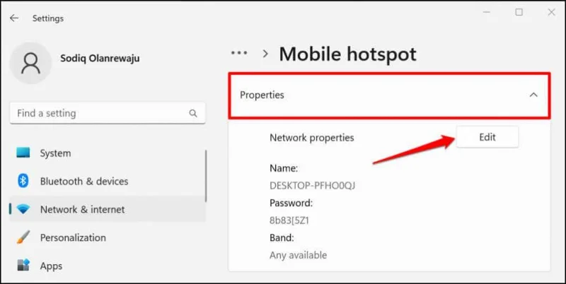 Cum să partajați conexiunile de rețea Wi-Fi în Windows 11