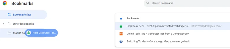 Cum să gestionezi marcajele în Google Chrome