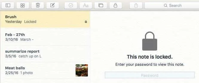 Cara Mengunci Nota dengan Kata Laluan atau Touch ID dalam iOS