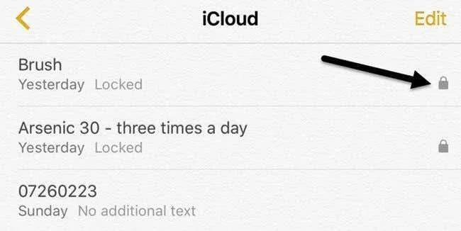 Cara Mengunci Nota dengan Kata Laluan atau Touch ID dalam iOS