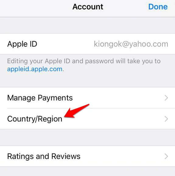 Cum să comutați contul iTunes App Store într-o altă țară