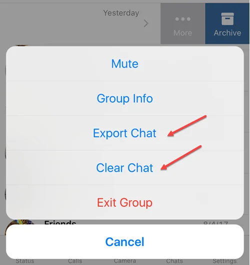 Cara Mengurangkan Saiz WhatsApp pada iPhone Anda