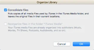 Een iTunes-bibliotheek instellen op een externe harde schijf of NAS