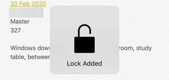 Cara Mengunci Nota dengan Kata Laluan atau Touch ID dalam iOS