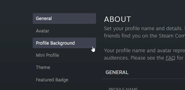 Comment changer l'arrière-plan de votre profil sur Steam