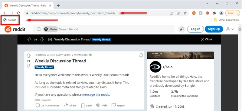 Cum să vizualizați postările Reddit șterse
