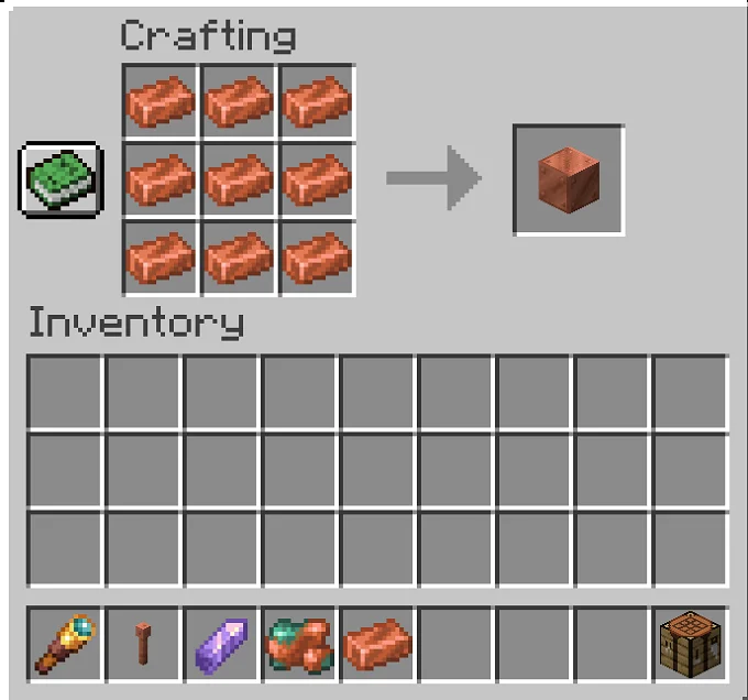 Comment utiliser le cuivre dans Minecraft