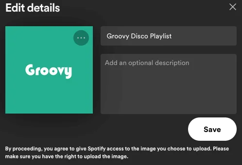 Spotify 재생 목록 표지 사진을 사용자 지정하는 방법