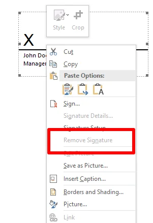 Cara Memasukkan Tandatangan dalam Dokumen Microsoft Word