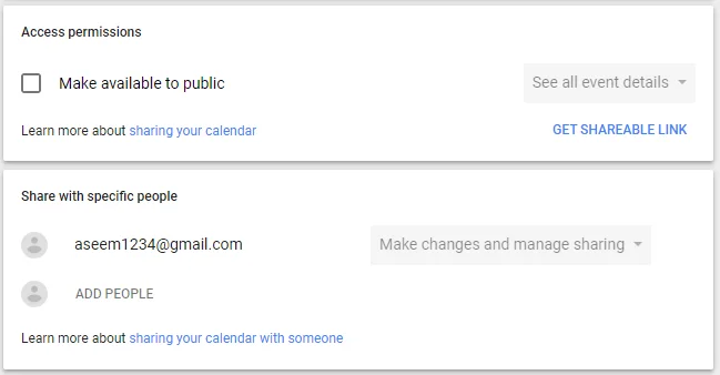 Cara Berkongsi Kalendar Google