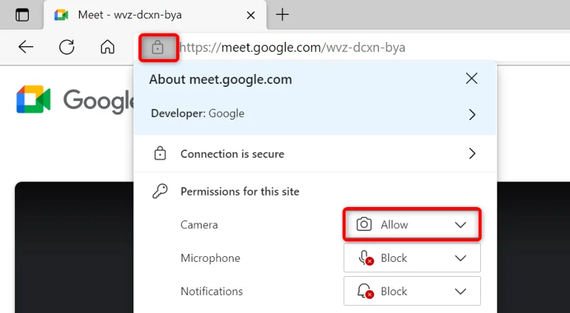 Cara Membetulkan Ralat Kamera Google Meet Tidak Berfungsi