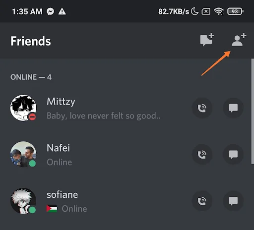Comment ajouter des amis sur Discord