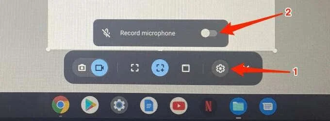 วิธีบันทึกหน้าจอบน Chromebook