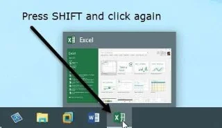 Cara Membuka Berbilang Contoh Excel