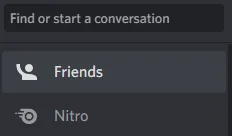Vérifier la liste d'amis sur Discord