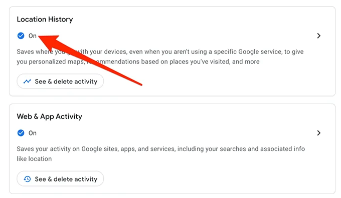 Jak wyświetlić historię lokalizacji w Mapach Google