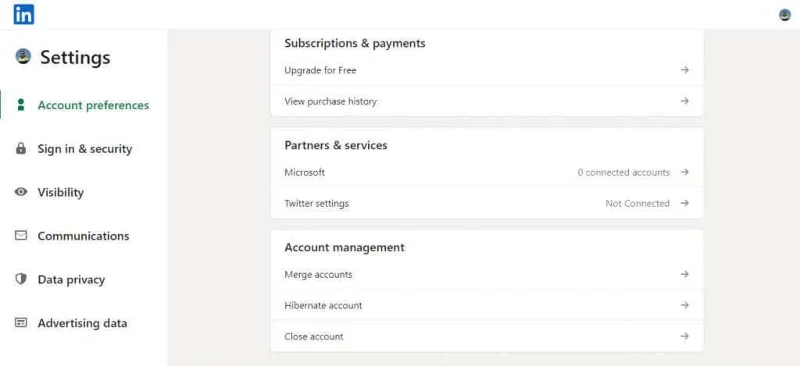 Cum să vă ștergeți contul LinkedIn