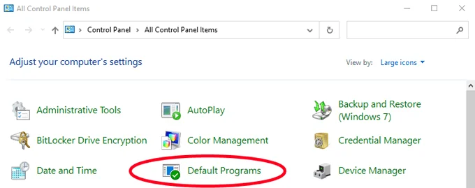 Cum să schimbați asocierile fișierelor în Windows 10