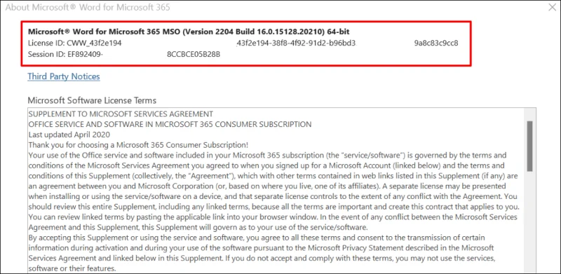 Apakah Versi Microsoft Office yang Saya Ada?